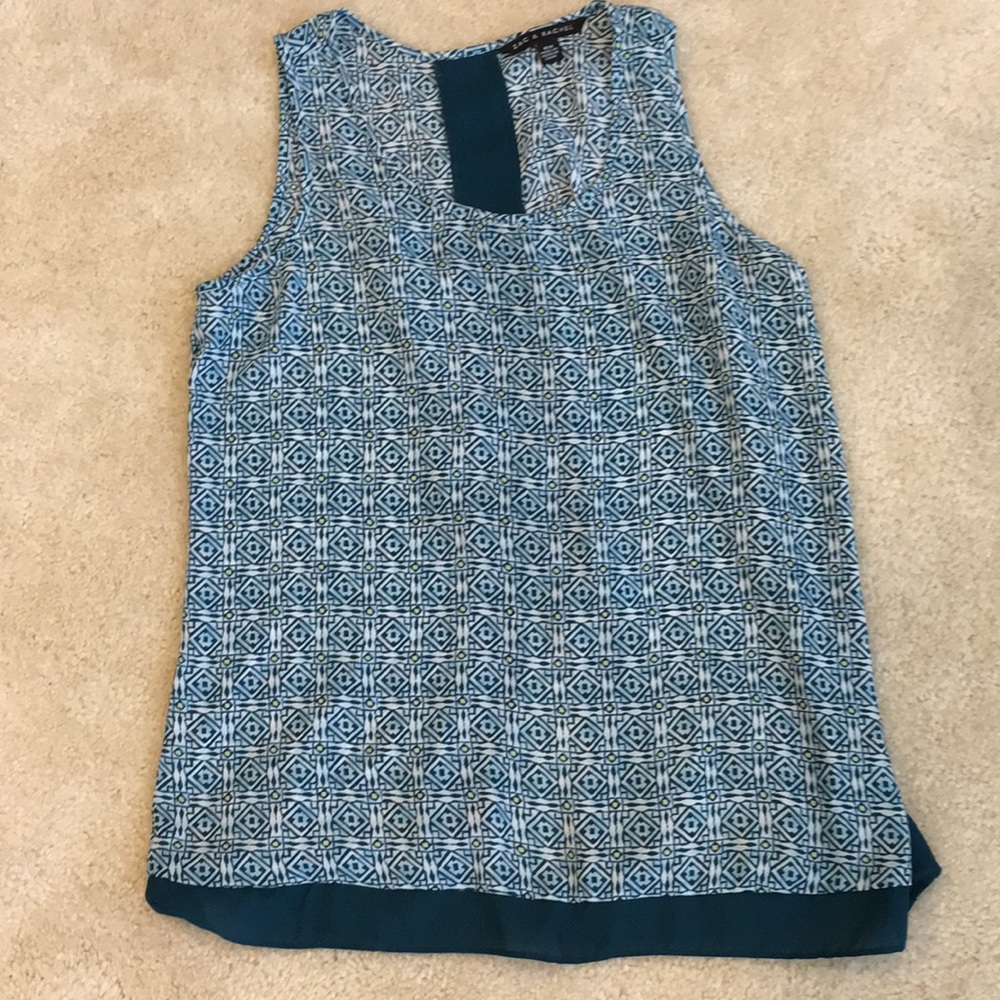 Zac & Rachel Teal Tank